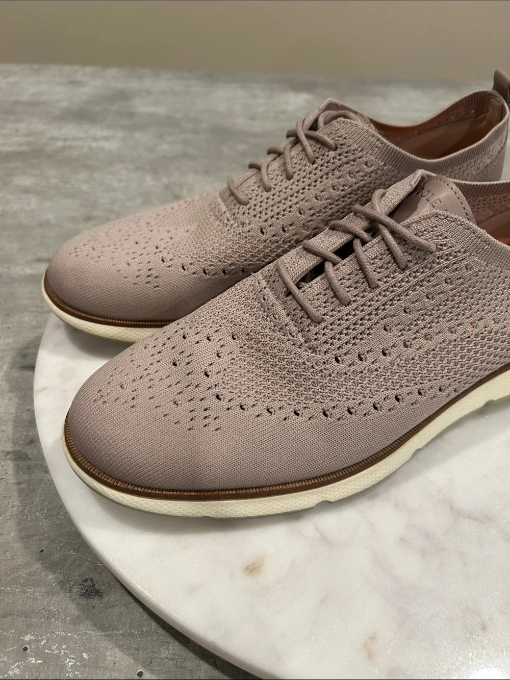 Cole Haan ZeroGrand  Knit Espadrille Oxfords - Mauve Women’s Size 9.5B